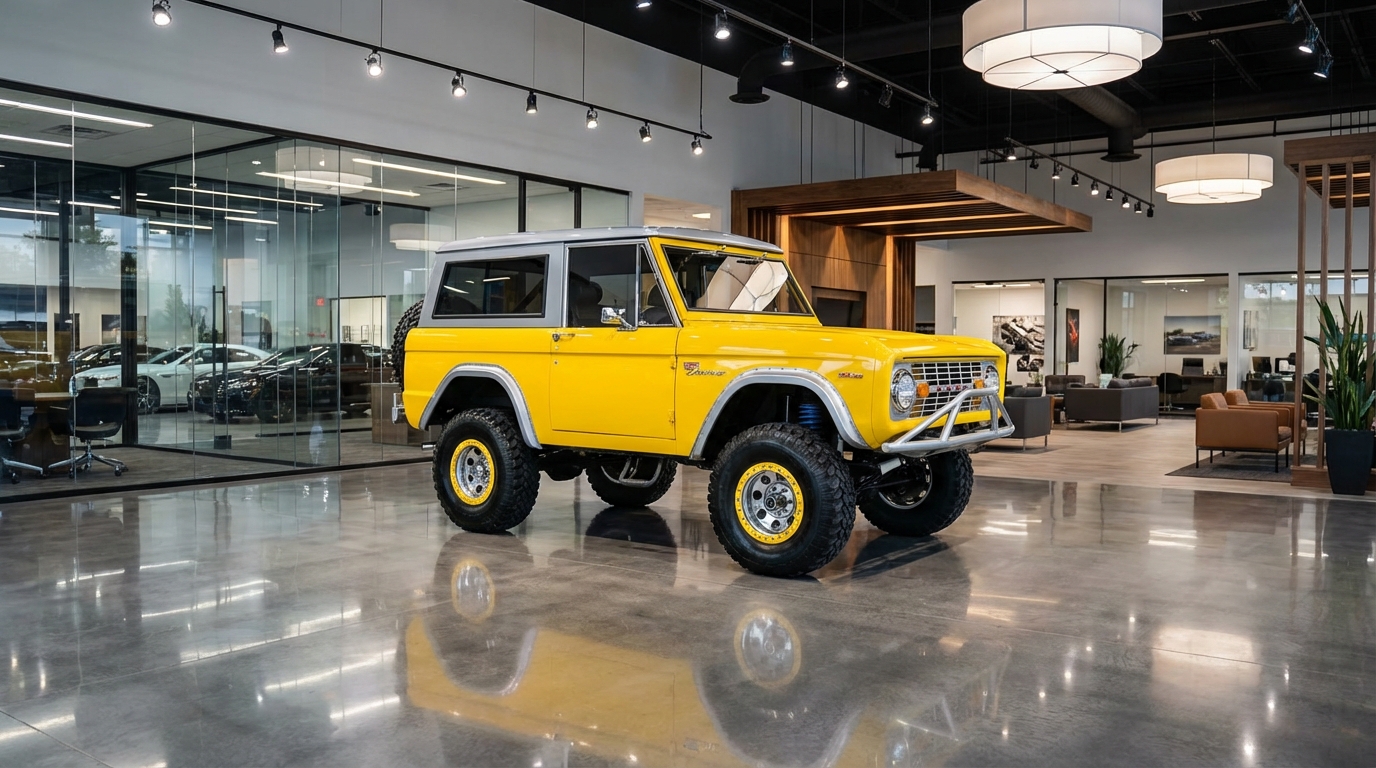 1969 Ford Bronco - Front View - After